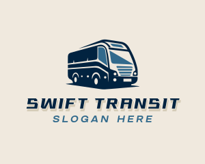 City Bus Tour Vehicle logo design