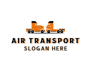 Freight Trucking Vehicle logo design