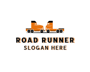 Freight Trucking Vehicle logo