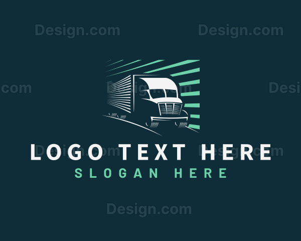 Delivery Truck Cargo Logo