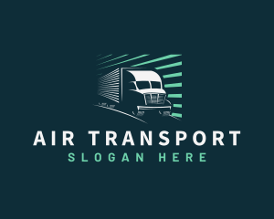 Delivery Truck Cargo logo design