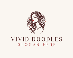 Woman Beauty Salon logo design