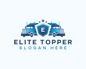 Transport Delivery Truck Logo
