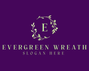 Luxury Wreath Boutique logo design