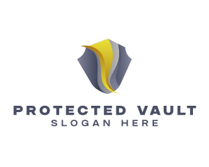 Shield Crest Protection logo design