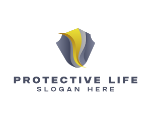 Shield Crest Protection logo design