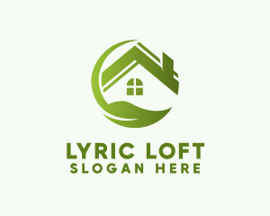 House Realty Leaf logo design