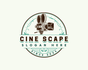 Cinema Camera Videography logo design