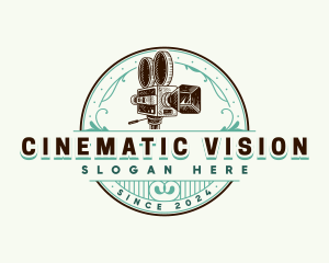 Cinema Camera Videography logo design