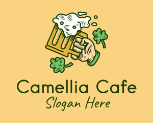 St. Patrick's Day Irish Beer  logo design