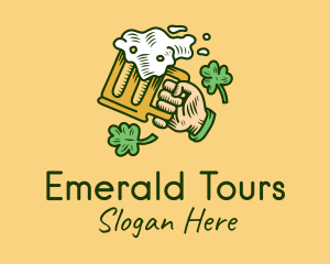 St. Patrick's Day Irish Beer  logo