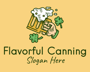 St. Patrick's Day Irish Beer  logo design