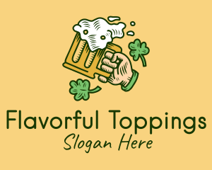 St. Patrick's Day Irish Beer  logo design