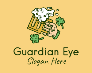 St. Patrick's Day Irish Beer  logo design