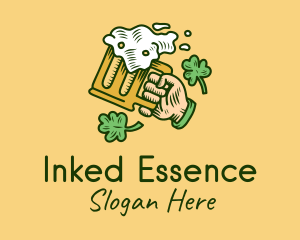 St. Patrick's Day Irish Beer  logo design