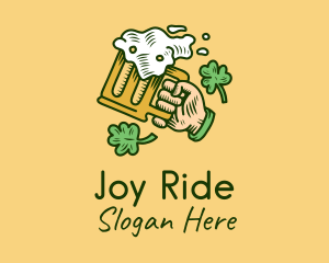 St. Patrick's Day Irish Beer  logo design