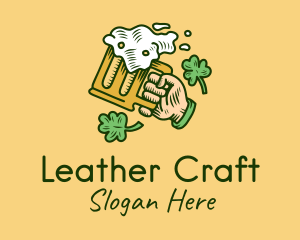 St. Patrick's Day Irish Beer  logo design