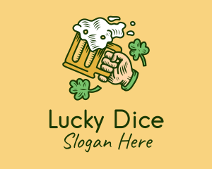 St. Patrick's Day Irish Beer  logo design