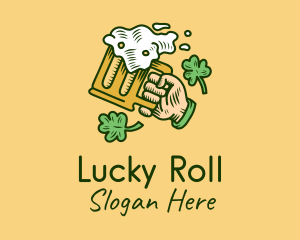 St. Patrick's Day Irish Beer  logo design