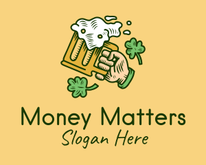 St. Patrick's Day Irish Beer  logo design