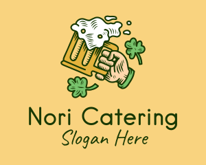 St. Patrick's Day Irish Beer  logo design