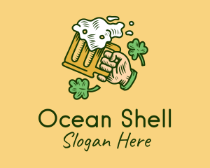 St. Patrick's Day Irish Beer  logo design