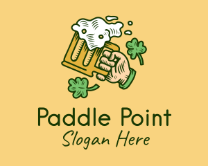 St. Patrick's Day Irish Beer  logo design