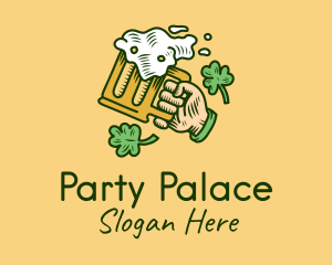 St. Patrick's Day Irish Beer  logo design