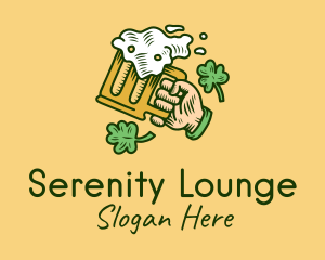 St. Patrick's Day Irish Beer  logo design