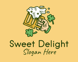 St. Patrick's Day Irish Beer  logo design