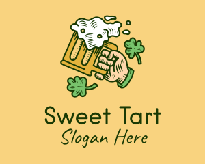 St. Patrick's Day Irish Beer  logo design