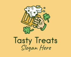 St. Patrick's Day Irish Beer  logo design