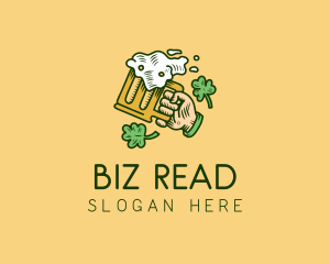 St. Patrick's Day Irish Beer  logo design