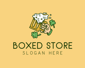 St. Patrick's Day Irish Beer  logo design