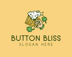 St. Patrick's Day Irish Beer  logo design