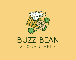 St. Patrick's Day Irish Beer  logo design