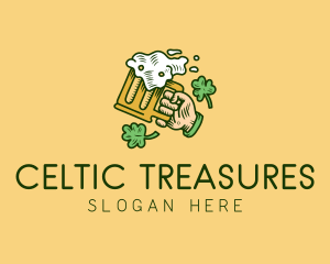 St. Patrick's Day Irish Beer  logo design