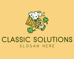 St. Patrick's Day Irish Beer  logo design