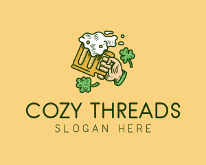 St. Patrick's Day Irish Beer  logo design