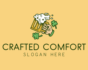 St. Patrick's Day Irish Beer  logo design