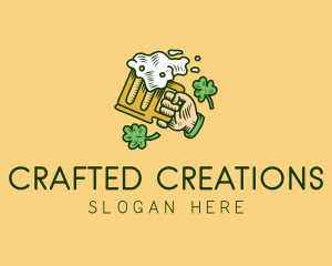 St. Patrick's Day Irish Beer  logo design