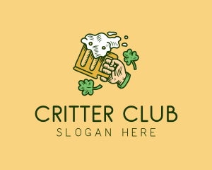 St. Patrick's Day Irish Beer  logo design