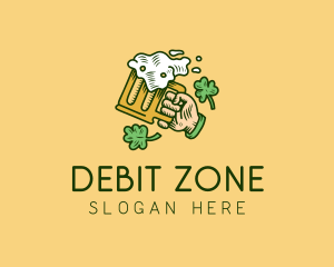 St. Patrick's Day Irish Beer  logo design