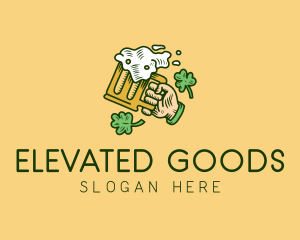 St. Patrick's Day Irish Beer  logo design