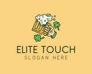 St. Patrick's Day Irish Beer  logo design