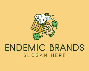 St. Patrick's Day Irish Beer  logo design