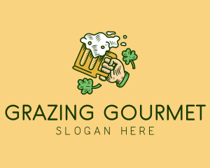 St. Patrick's Day Irish Beer  logo design