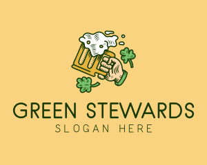 St. Patrick's Day Irish Beer  logo design