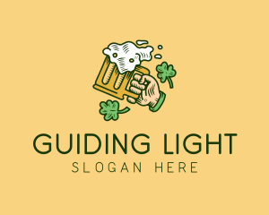 St. Patrick's Day Irish Beer  logo design