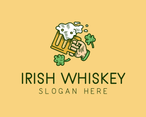 St. Patrick's Day Irish Beer  logo